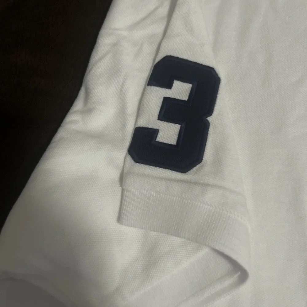 Polo Ralph Lauren Shirt 3XLT  TRIPLE PONY Big & Tall White Collared